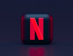 Netflix logo design.